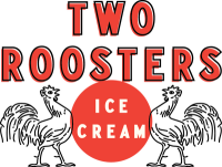 Two roosters ice cream