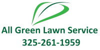 All green lawn service