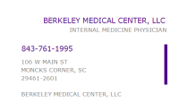 Berkeley medical center, llc
