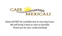Cafe mexicali