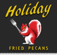 Holiday fried pecans