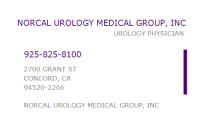 Norcal urology medical group, inc.