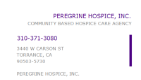 Peregrine hospice inc