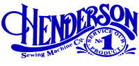 Henderson sewing machines