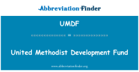 United methodist development fund (umdf)