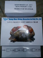 Aung moe khine manufacturing co.,ltd ( soft shell crab )