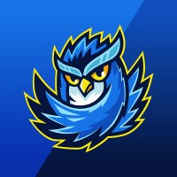 Blue owl art