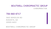 Boutwell chiropractic group