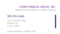 Chino medical group, inc.
