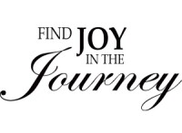 Finding joy in enough