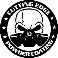 Cutting edge powder coating