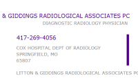 Litton & giddings radiological associates, p.c.
