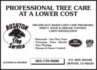 Rushton tree service
