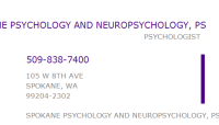 Spokane psychology and neuropsychology, ps