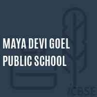 Maya devi goel public school - india