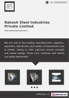 Rakesh steel industries - india