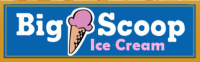 Big scoop ice cream