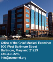 Office of Chief Medical Examiner Baltimore city