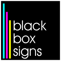 Black box signs