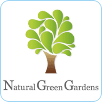 Natural green gardens