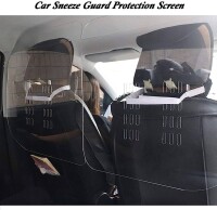 Sneeze guardian protective shields for cars