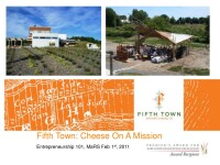 Fifth Town Artisan Cheese Factory