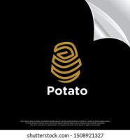 Black potatoes