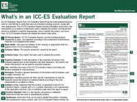 Icc evaluation service (icc-es)