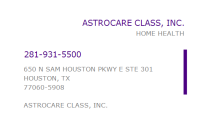 Astrocare CLASS, Inc.