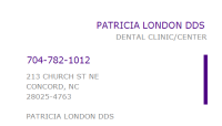 Patricia a london dds