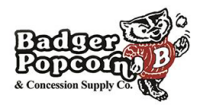 Badger popcorn & concession supply, inc.