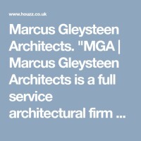 Marcus gleysteen architects mga