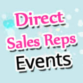 Direct sales reps events