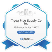 Tioga Pipe Supply Co Inc