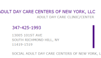 The social adult day care center