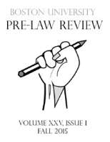 Boston university pre-law review