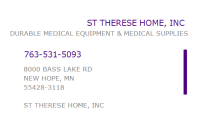 St. therese home, inc.